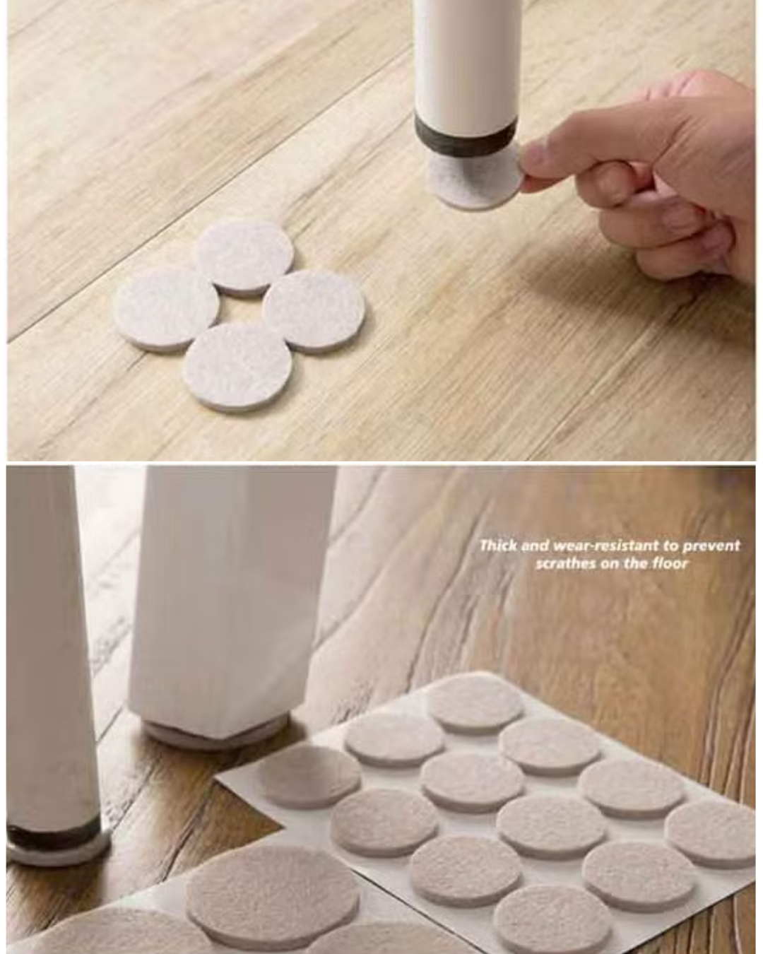 FLEXI-FELT | INDUSTRIAL STRENGTH ADHESIVE FELT DISCS (38mm)