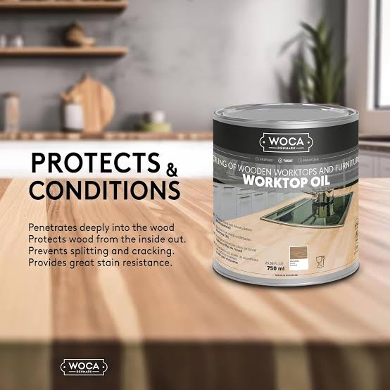 WOCA | WORKTOP OIL | NATURAL (750ml)