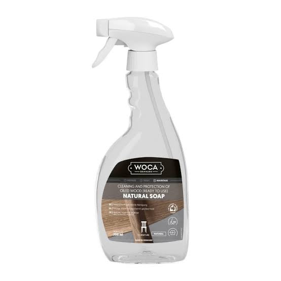 WOCA | NATURAL SOAP SPRAY | PRE-MIXED | OILED SURFACES
