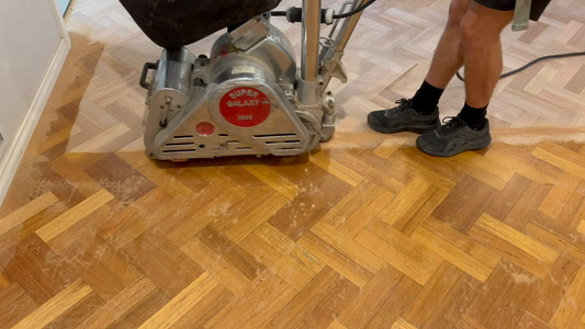 How to Sand a Parquet Floor Start to Finish