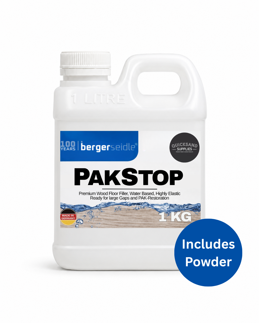 BERGER-SEIDLE | AQUA-SEAL PAK STOP WOOD FILLER (1KG / 4.5KG)
