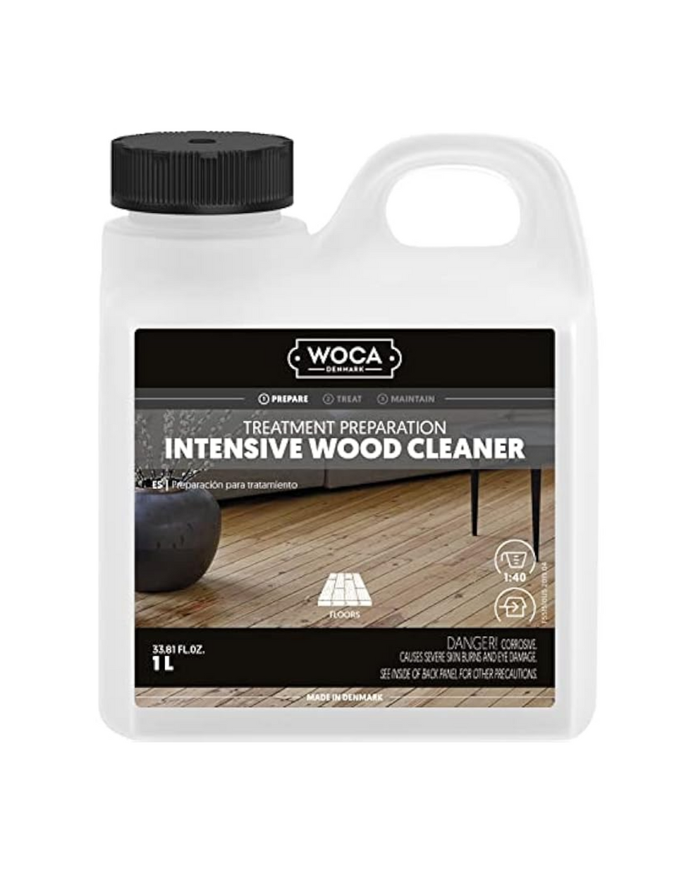 WOCA | INTENSIVE WOOD CLEANER | ALL FLOORS – Quicksand Supplies