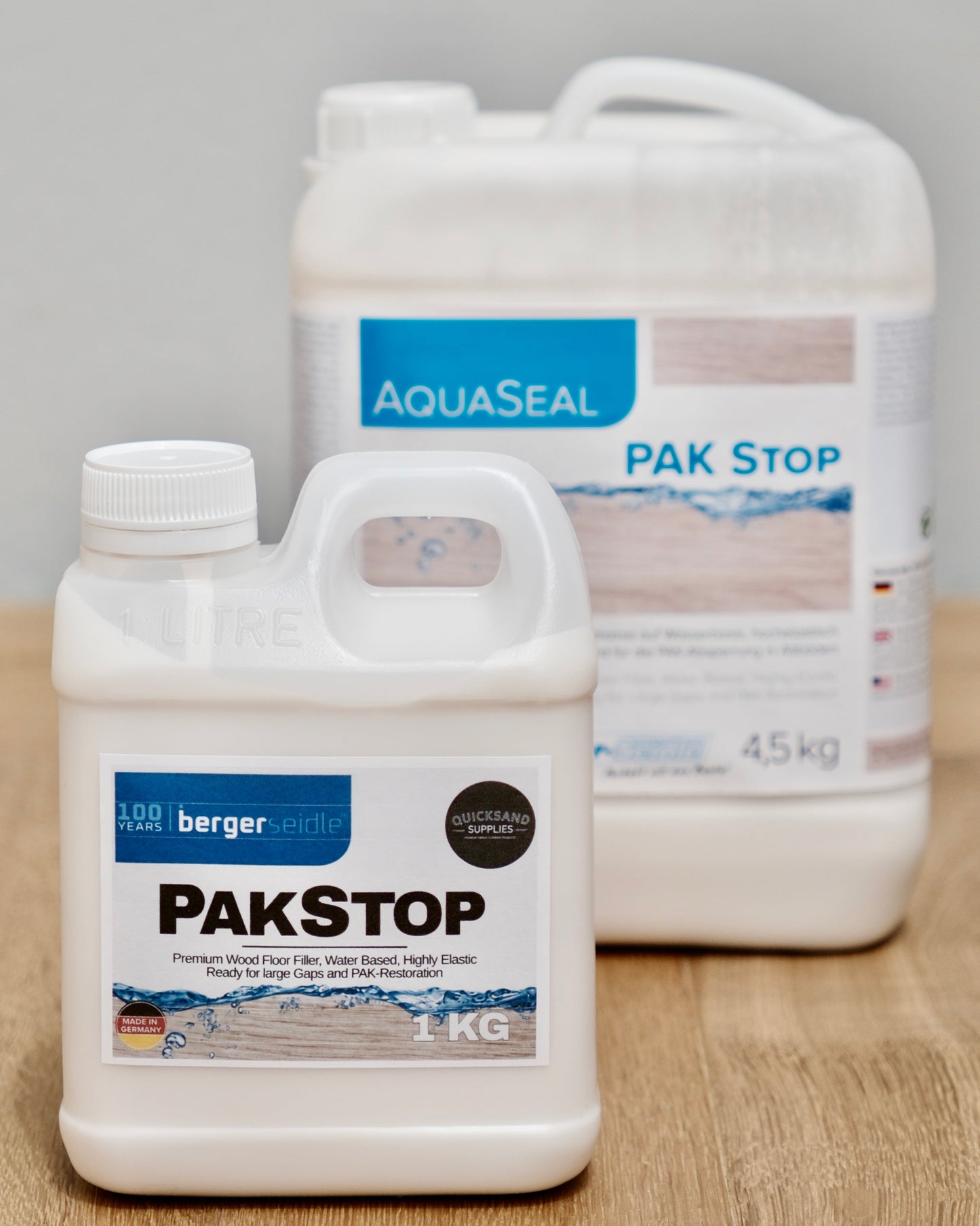 BERGER-SEIDLE | AQUA-SEAL PAK STOP WOOD FILLER (1KG / 4.5KG)