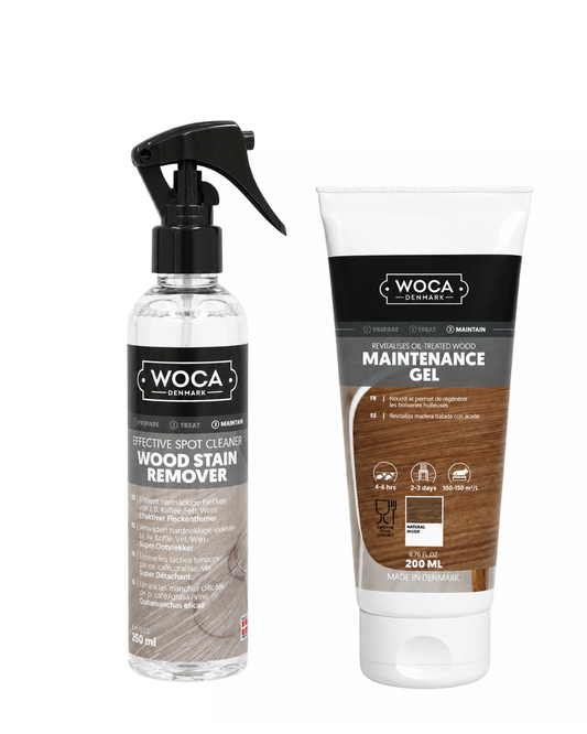 WOCA | STAIN REMOVER BUNDLE | OILED FLOORS