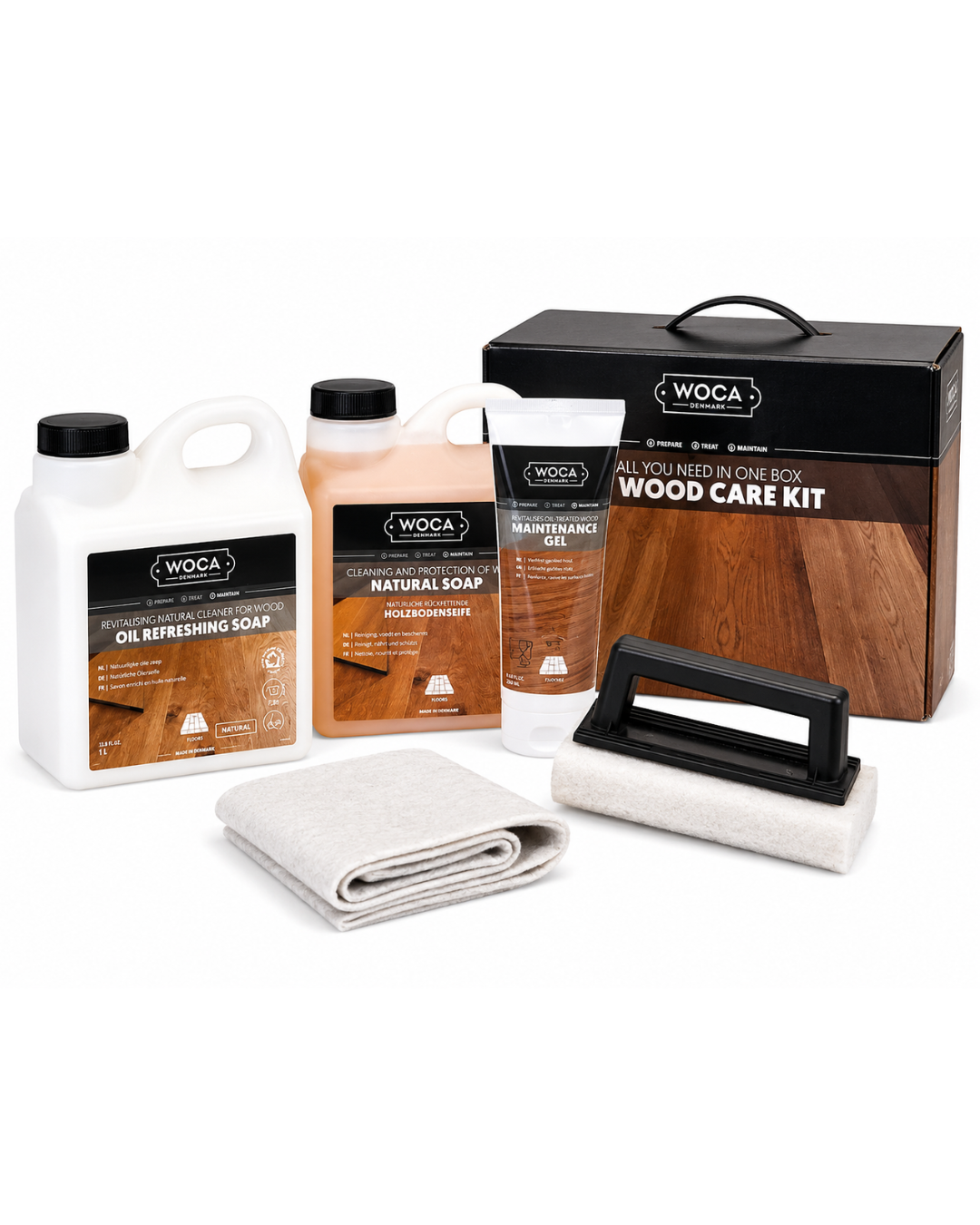 WOCA | CLEAN & CARE KIT | OILED FLOORS