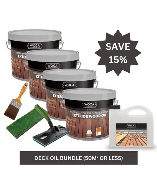 WOCA | DECK OIL BUNDLE (50M² OR LESS)