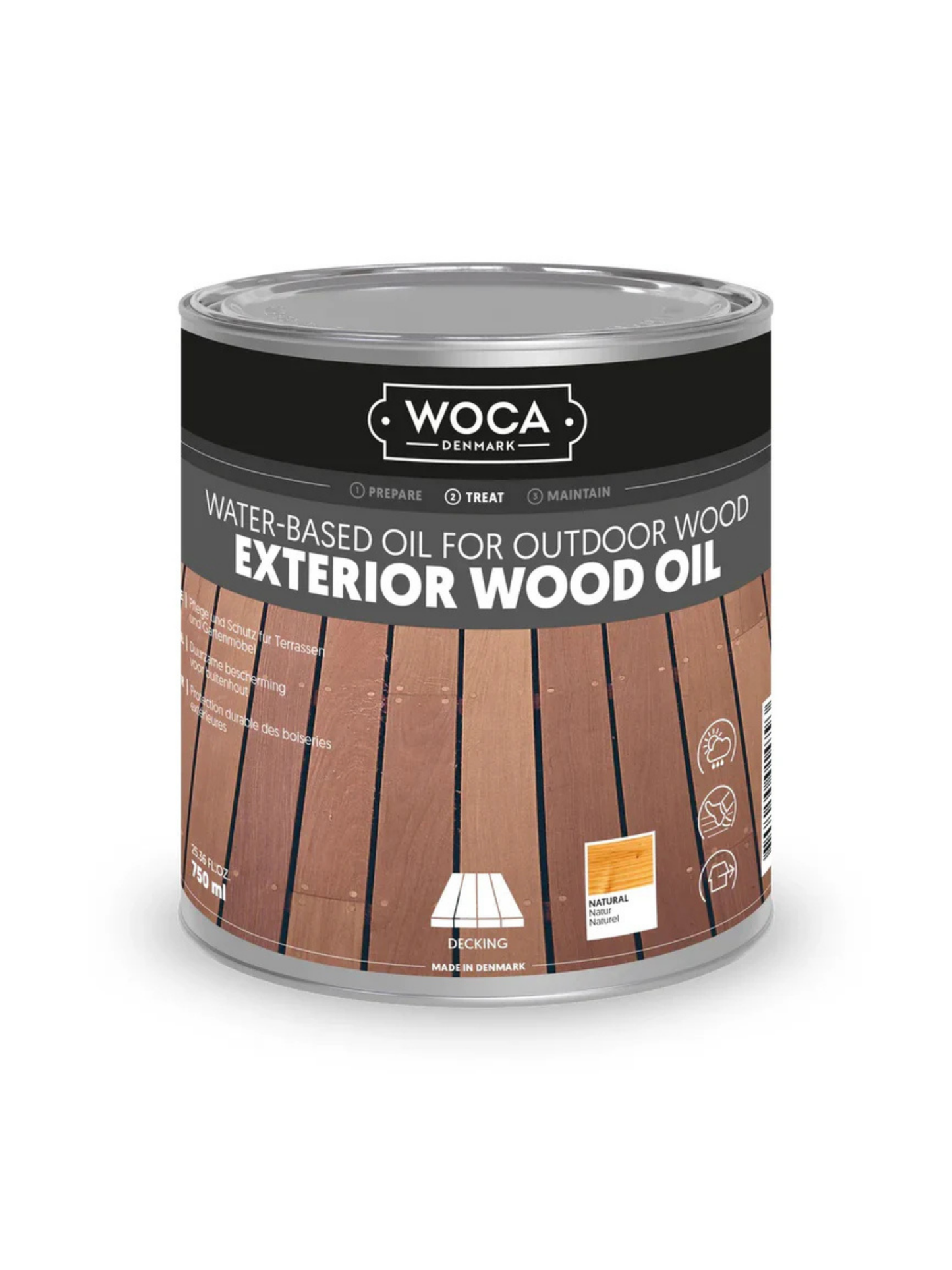WOCA | EXTERIOR WOOD OIL (750ML)