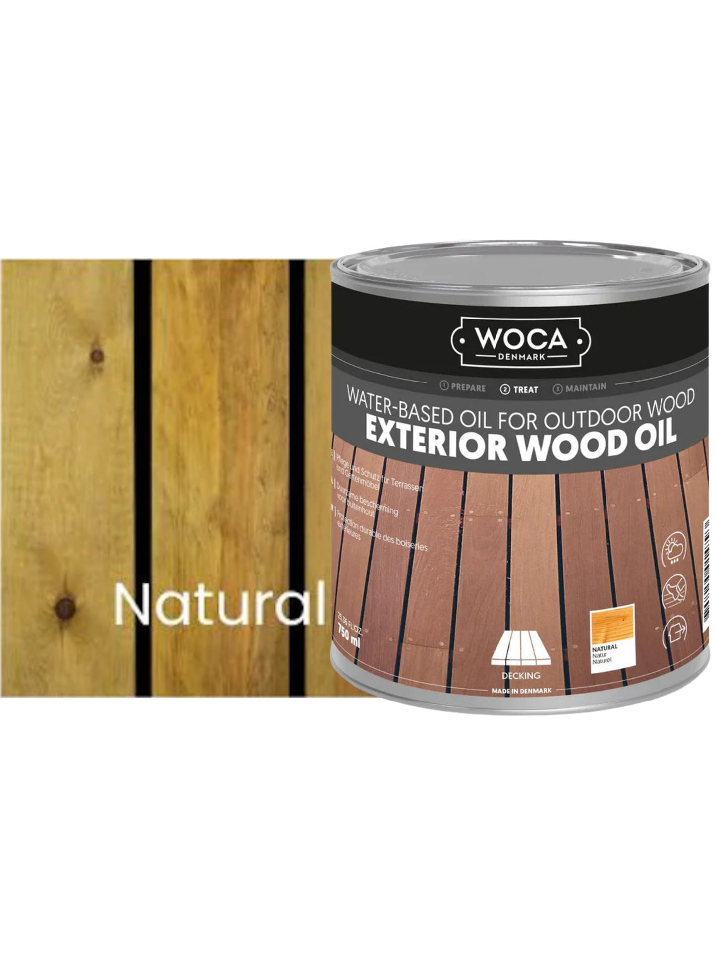 WOCA | EXTERIOR WOOD OIL (750ML)