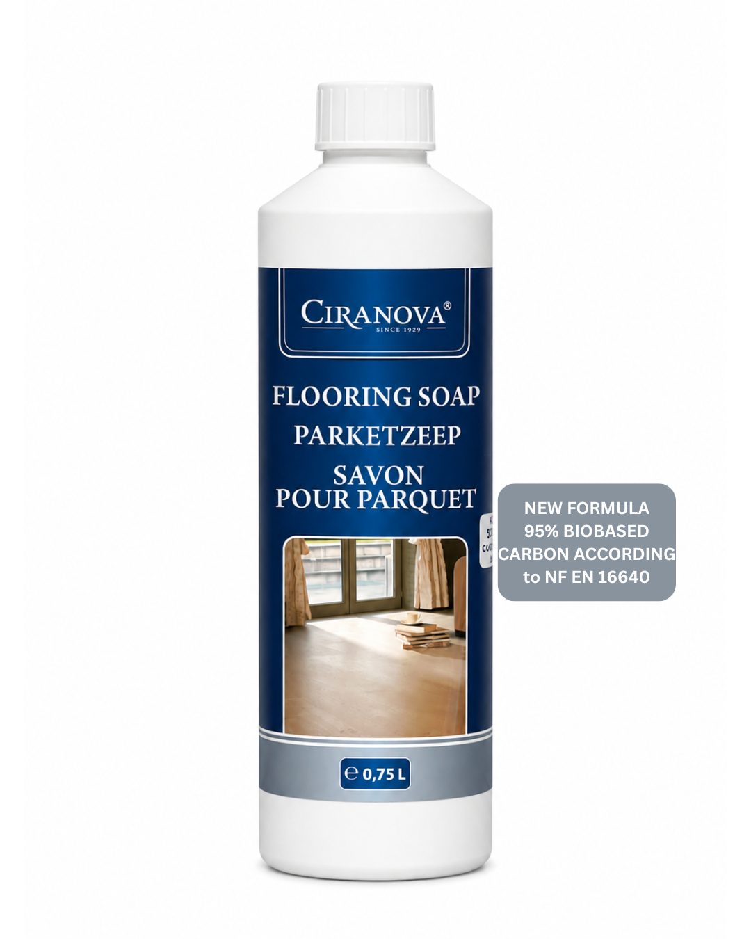 CIRANOVA | FLOORING SOAP CONCENTRATE | OILED/WAXED FLOORS