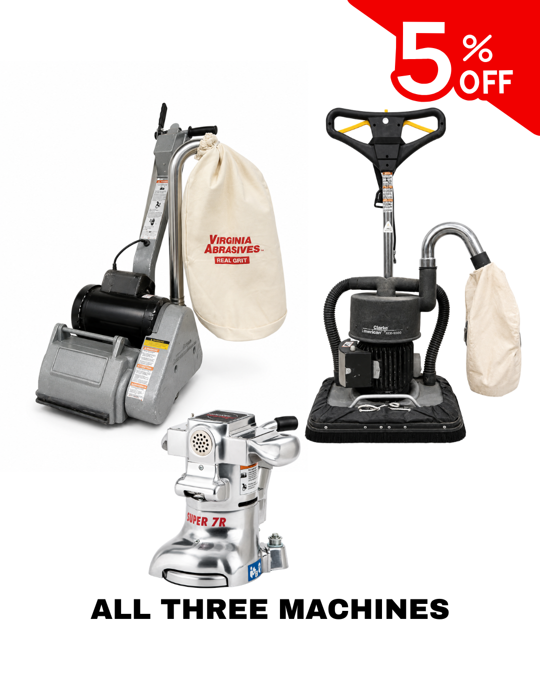 RENTAL | ALL 3 MACHINES