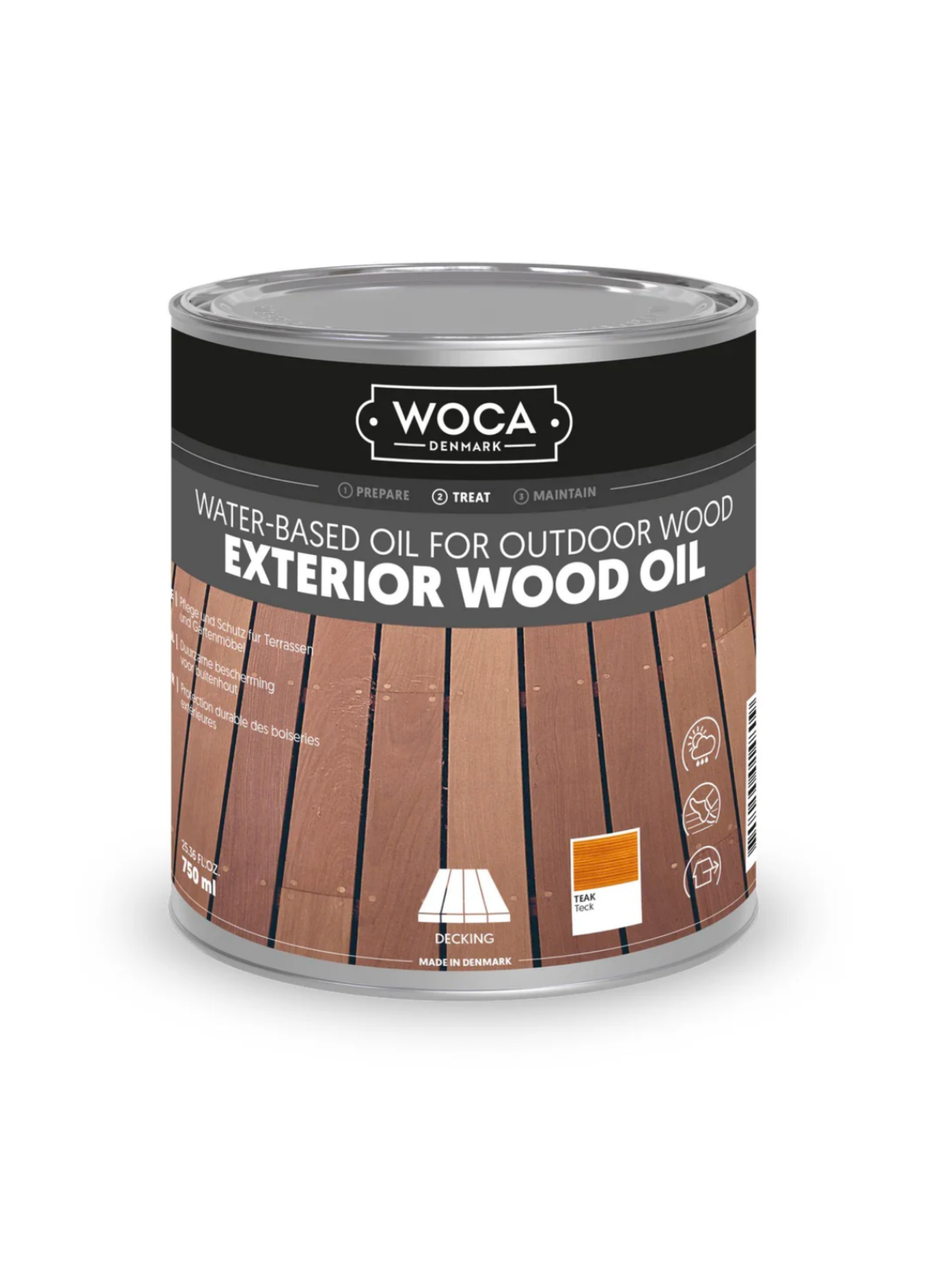 WOCA | EXTERIOR WOOD OIL (750ML)