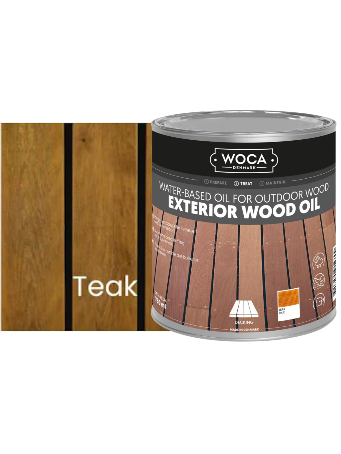 WOCA | EXTERIOR WOOD OIL (750ML)